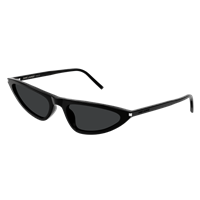 Occhiali da sole Saint Laurent Donna SL 703001-BLACK-BLACK-BLACK55 - SL 703001-BLACK-BLACK-BLACK55